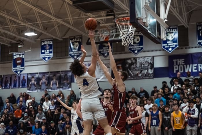 Grove City vs St. Francis DeSales boys basketball 022523 Gabe Haferman24